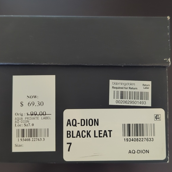 Aqua Dion black pumps - Picture 10 of 10